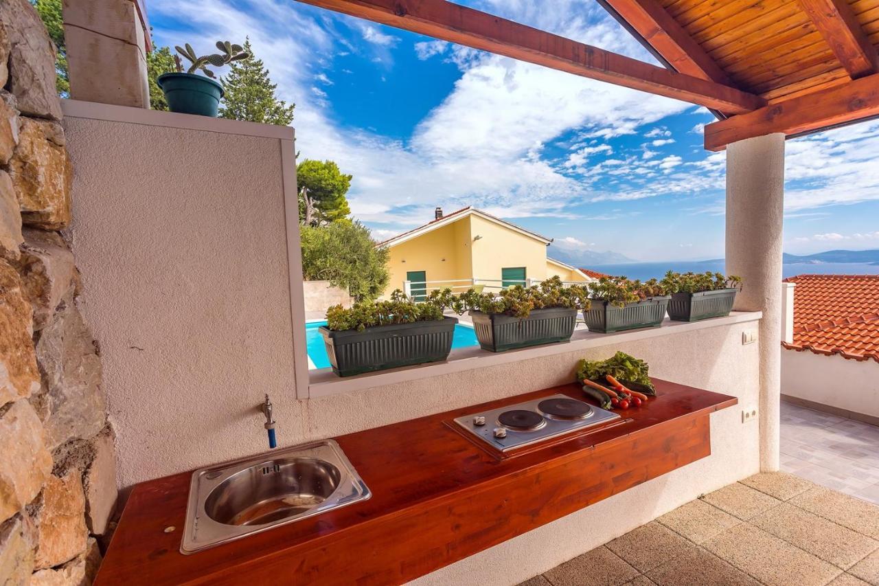 Villa Maslina, With Private 32M2Pool, Panoramic Views On 100Km Coastline, 12 Pax 洛克瓦罗戈兹尼察 外观 照片