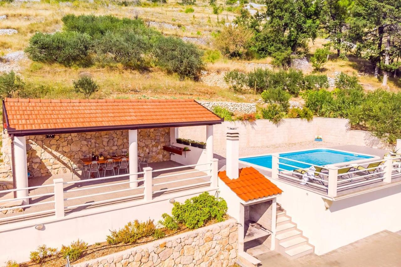 Villa Maslina, With Private 32M2Pool, Panoramic Views On 100Km Coastline, 12 Pax 洛克瓦罗戈兹尼察 外观 照片